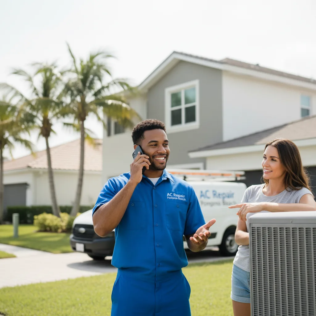 AC Repair Pompano Beach customer support in Marks
